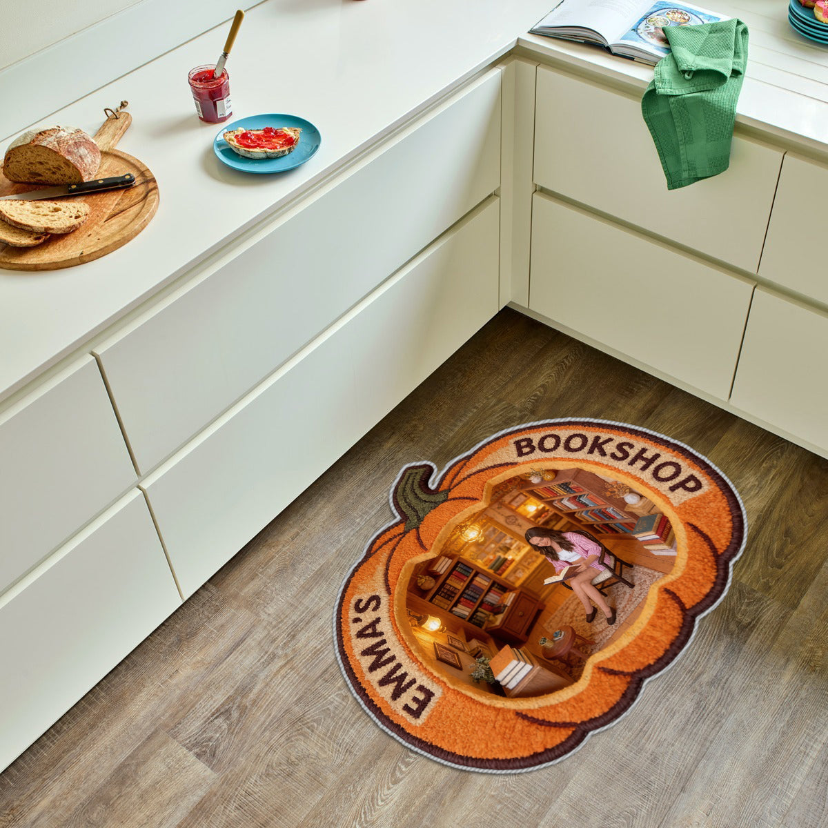 Shop Miniature - Personalized Coffee Non-Slip Tufted Rug