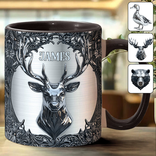 Love Hunting - Personalized Hunting Accent Mug