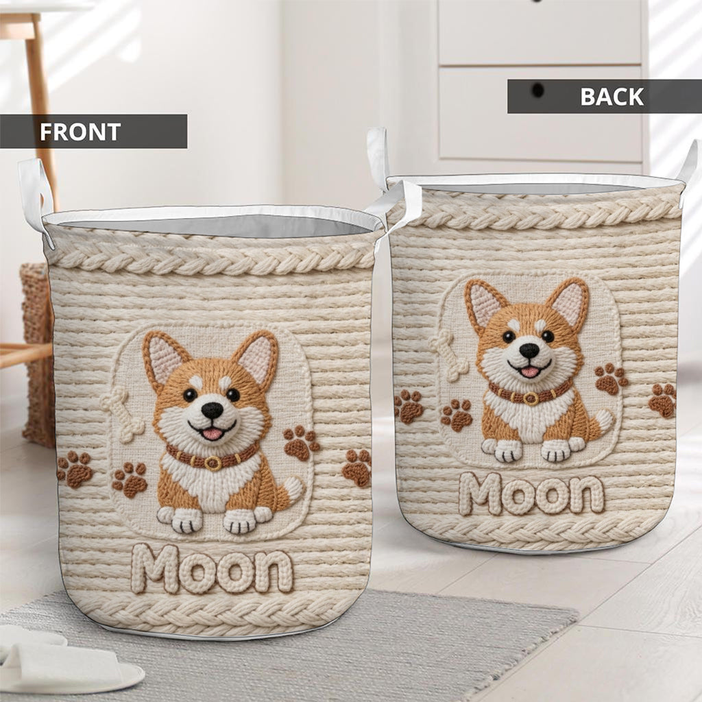 Meilleur Chien - Panier de Rangement Personnalisé