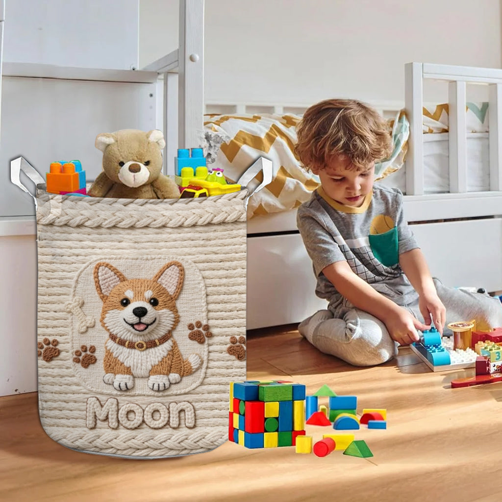 Meilleur Chien - Panier de Rangement Personnalisé