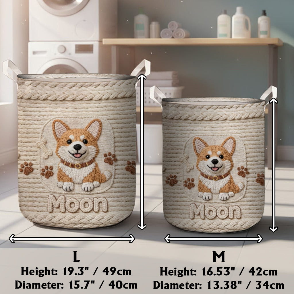 Meilleur Chien - Panier de Rangement Personnalisé