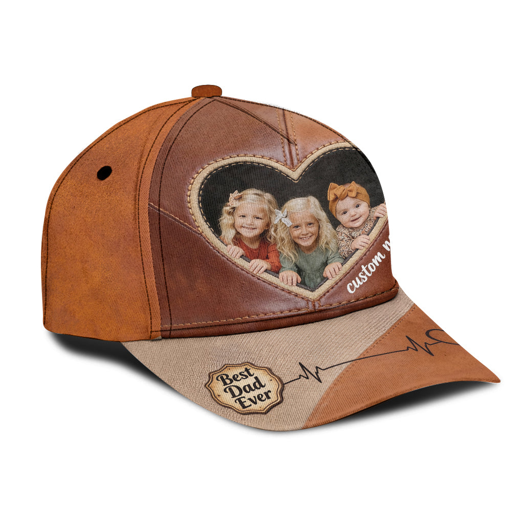 Custom From Any Photo - Personalized Father Classic Cap
