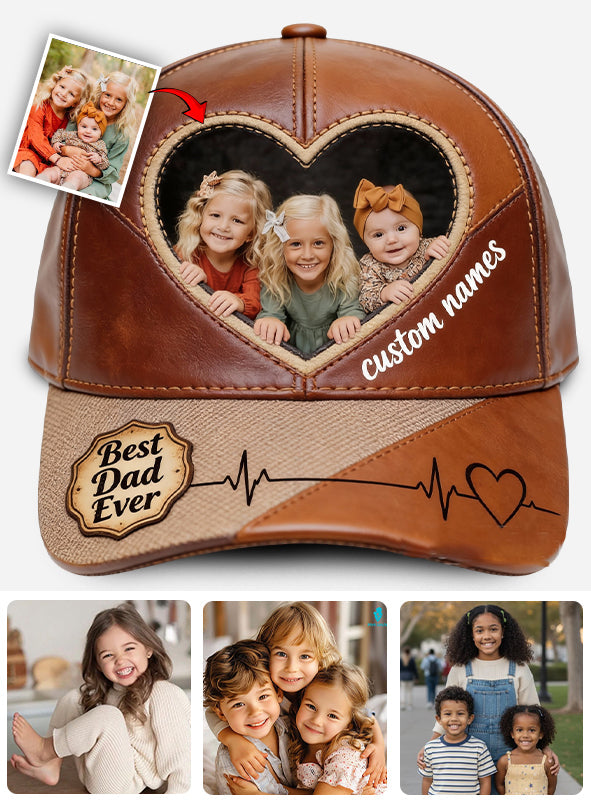 Custom From Any Photo - Personalized Father Classic Cap
