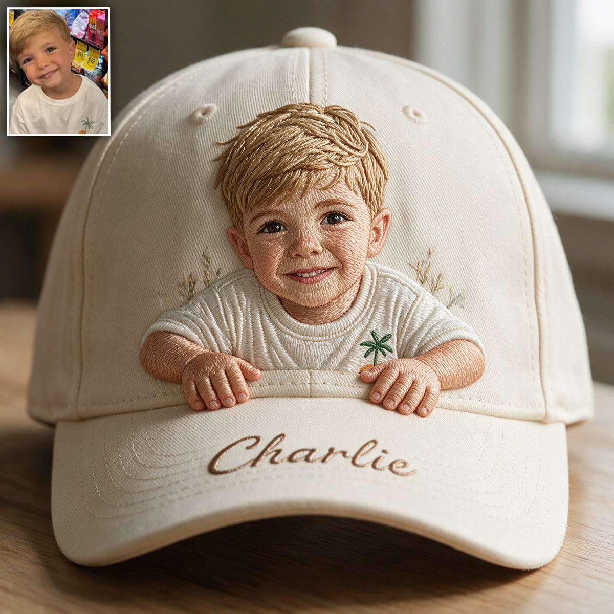 Chapeau Classique Personnalisé pour Enfant - Lovely Kid