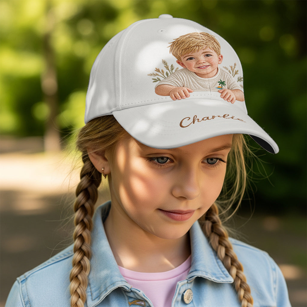 Chapeau Classique Personnalisé pour Enfant - Lovely Kid