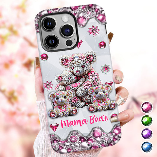 Mama Bear Gift For Mom, Grandma,.. - Personalized Mother Full Print Phone Case