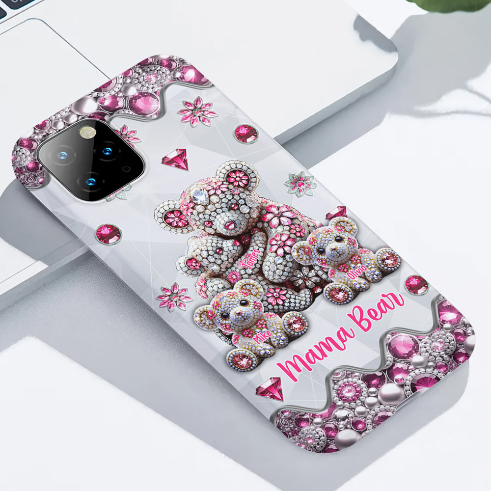 Mama Bear Gift For Mom, Grandma,.. - Personalized Mother Full Print Phone Case