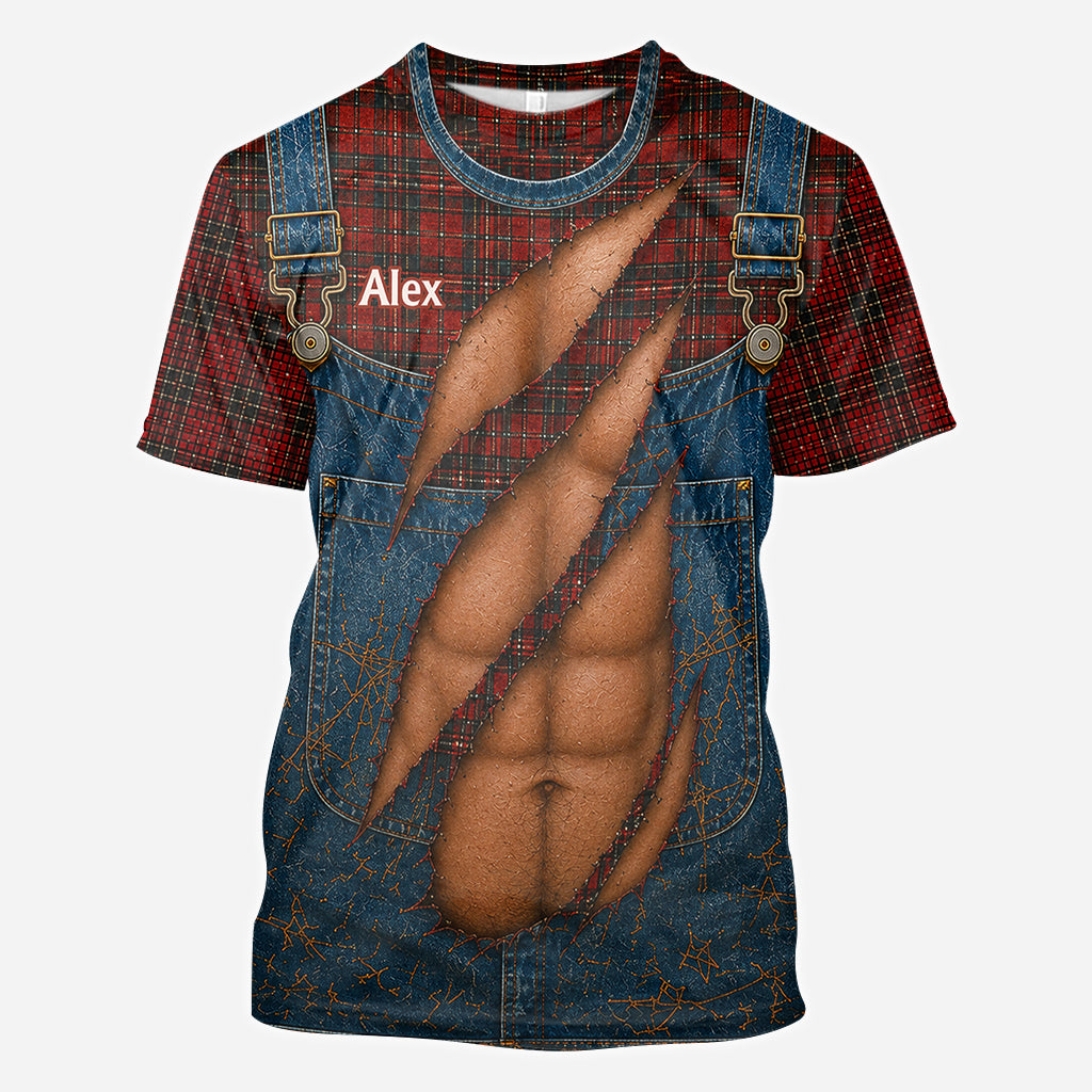 Farmer Funny Gift - Personalized Farmer All Over Shirt