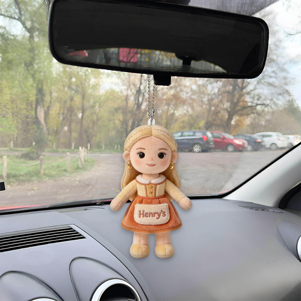 Du gehörst zu mir - Personalisierter Paar-Plüsch-Schlüsselanhänger