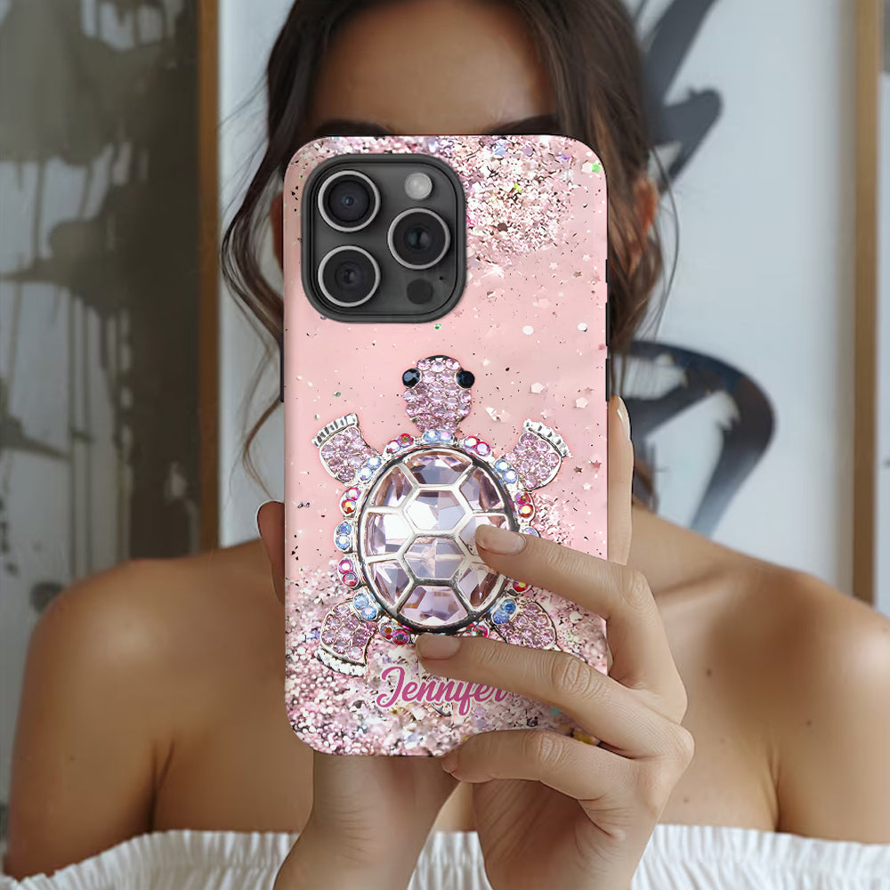 Just A Girl Who Loves Turtles - Personalized Turtle Full Print Phone Case