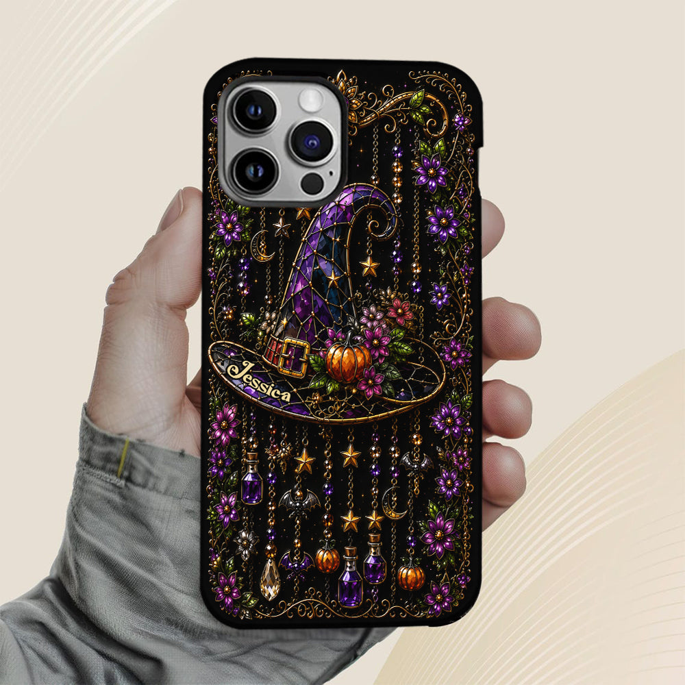 Die Hexe - Personalisierte Hexe Vollfarb Handyhülle