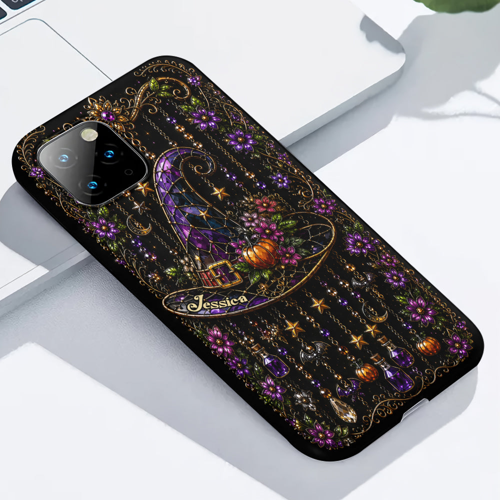 Die Hexe - Personalisierte Hexe Vollfarb Handyhülle