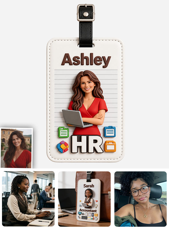 Any Photo - Personalized Colleague Luggage Tag