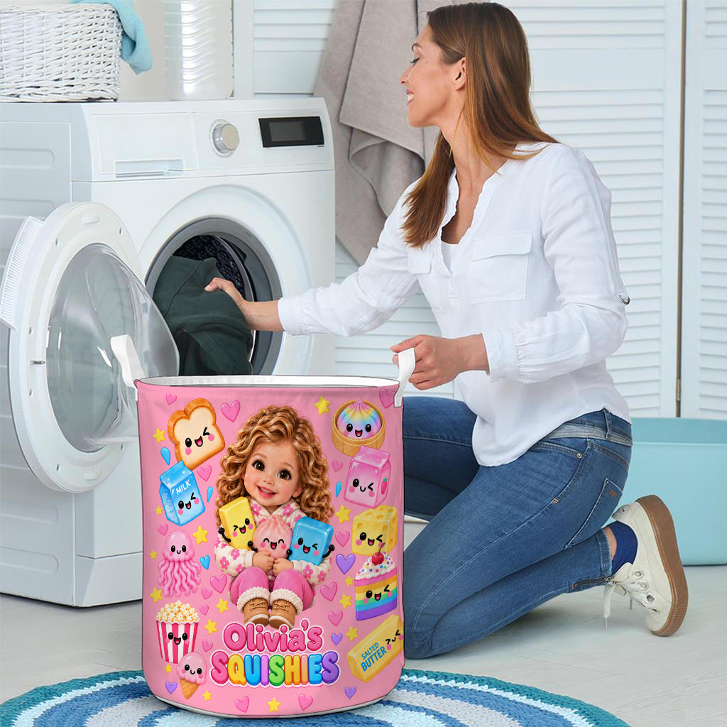 Squishy Basket Gift For kids - Personalized Kid Storage Basket