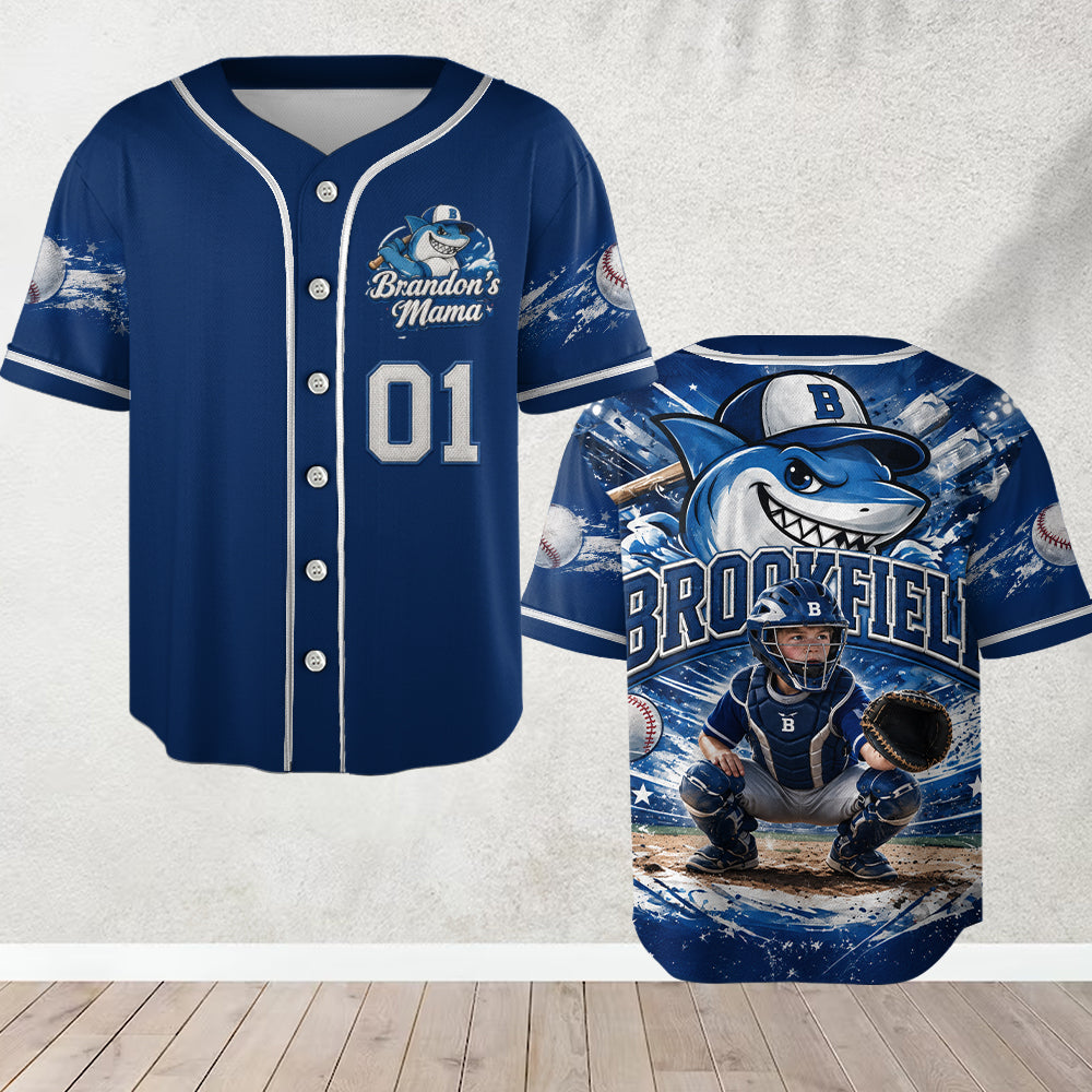 Custom From Any Photo - Personalized Baseball Baseball Jersey