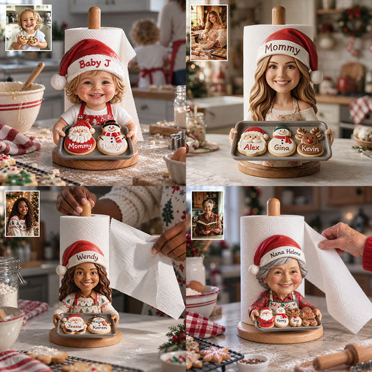 Baked With Loves - Support de Serviette en Papier Personnalisé