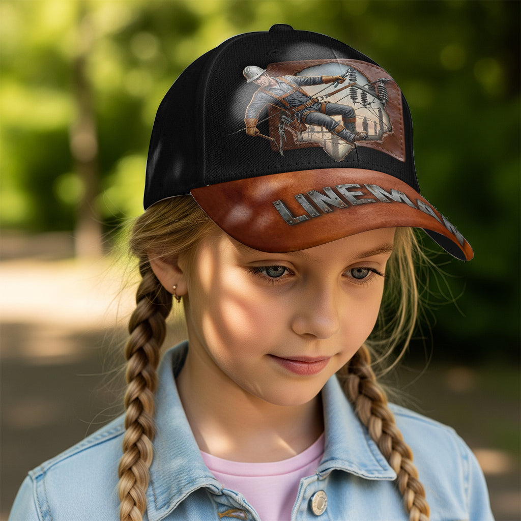 Liebe Lineman - Personalisierte Lineman Classic Kappe