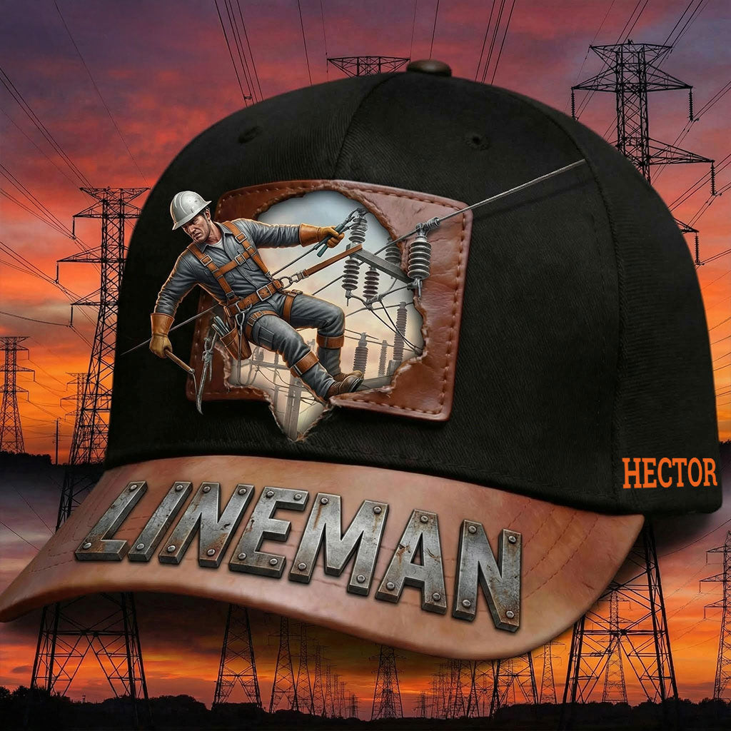 Liebe Lineman - Personalisierte Lineman Classic Kappe