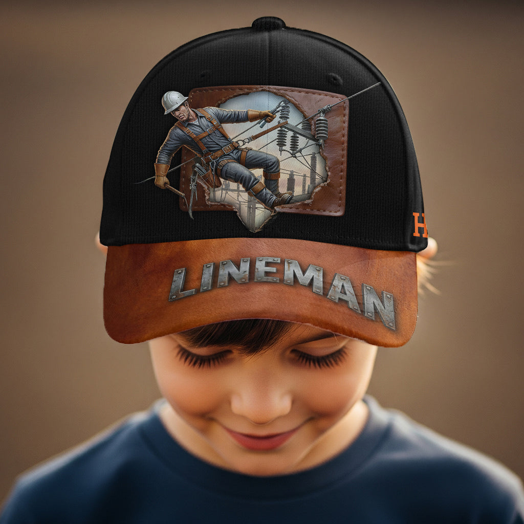 Liebe Lineman - Personalisierte Lineman Classic Kappe