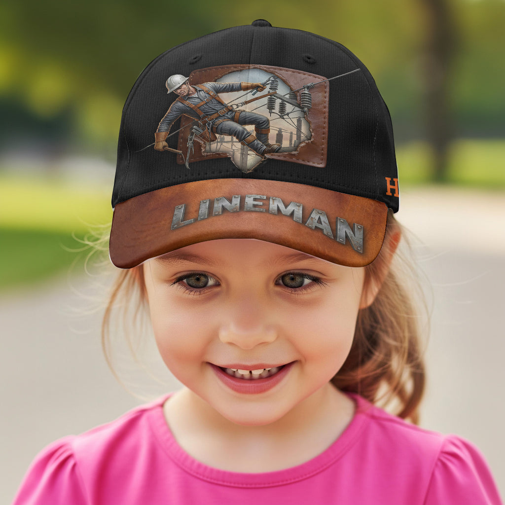 Liebe Lineman - Personalisierte Lineman Classic Kappe