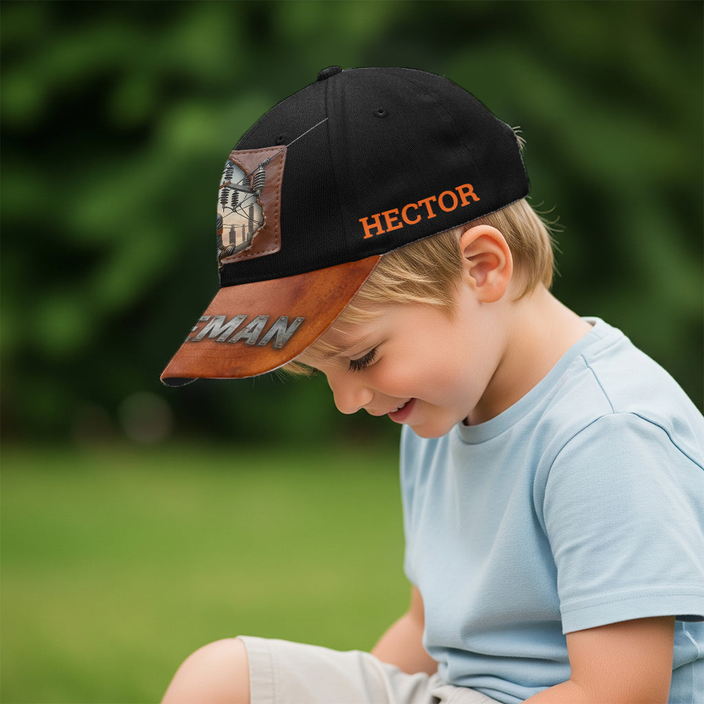 Liebe Lineman - Personalisierte Lineman Classic Kappe