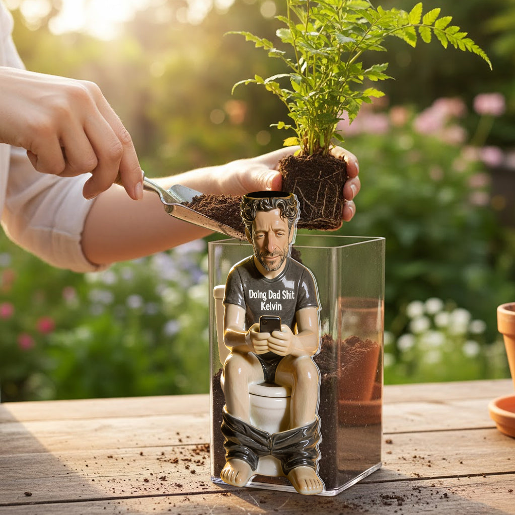 Bester Tag Aller Zeiten - Personalisierter Vater Acryltopf