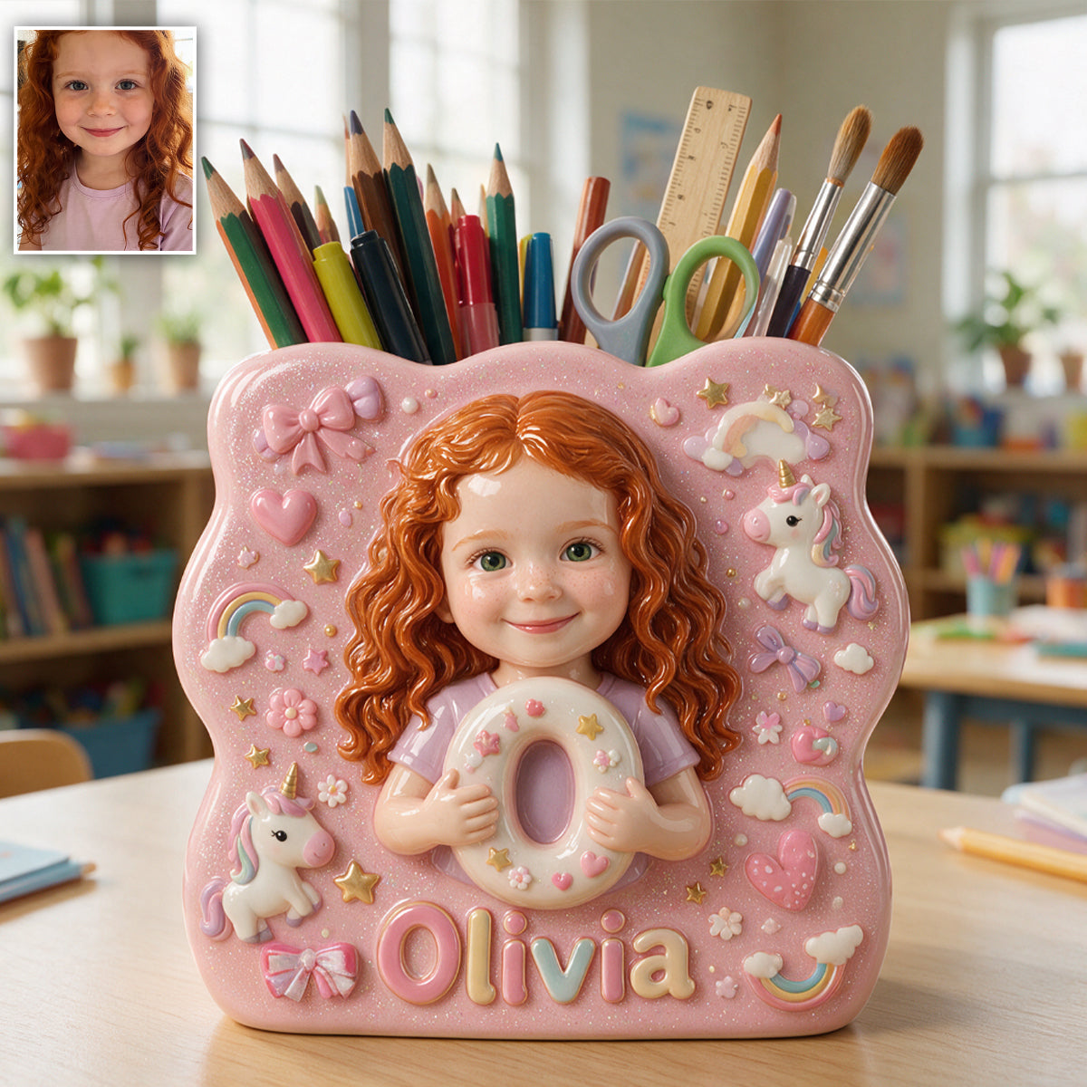 Any Photo, Any Theme - Personalized Kid Acrylic Pot