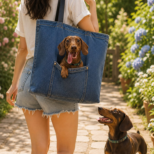 Cadeau pour Propriétaire de Chien - Sac Tote Personnalisé