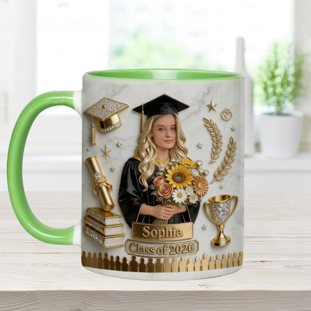 Herzlichen Glückwunsch zur Graduierung! - Personalisierte Graduierungs-Tasse