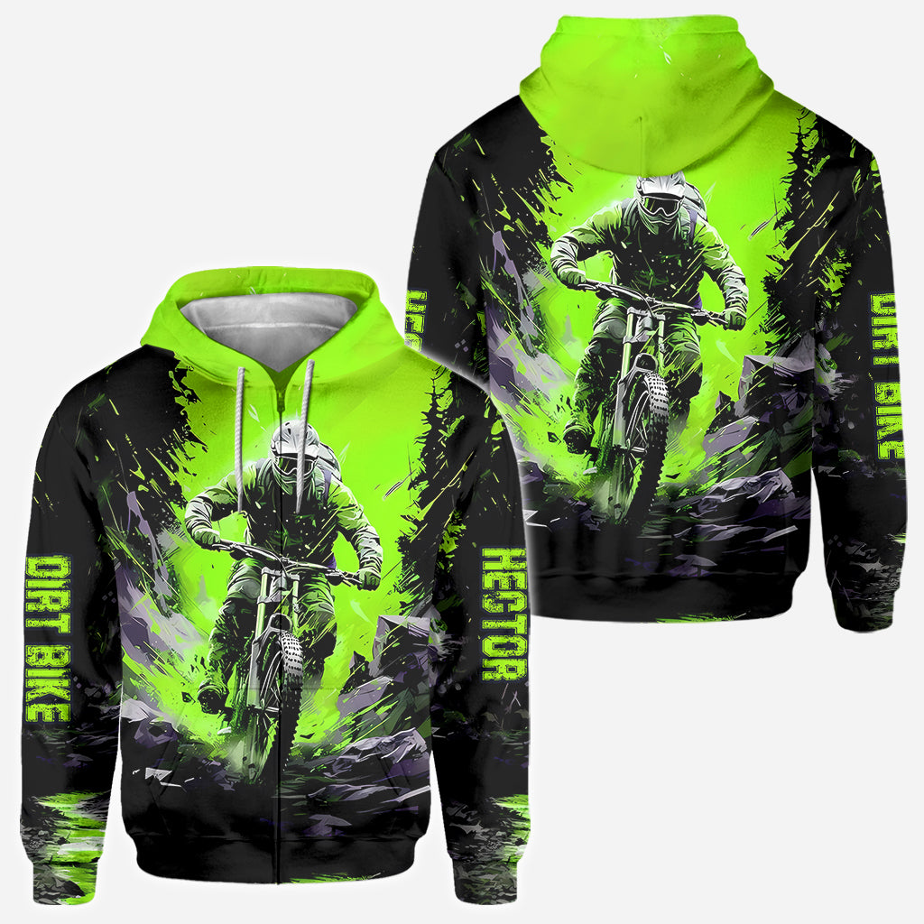 Cool Dirt Bike, Motocross - Personalized Dirt Bike All Over Shirt