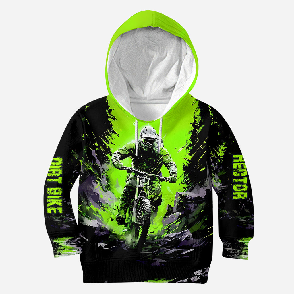 Cool Dirt Bike, Motocross - Personalized Dirt Bike All Over Shirt