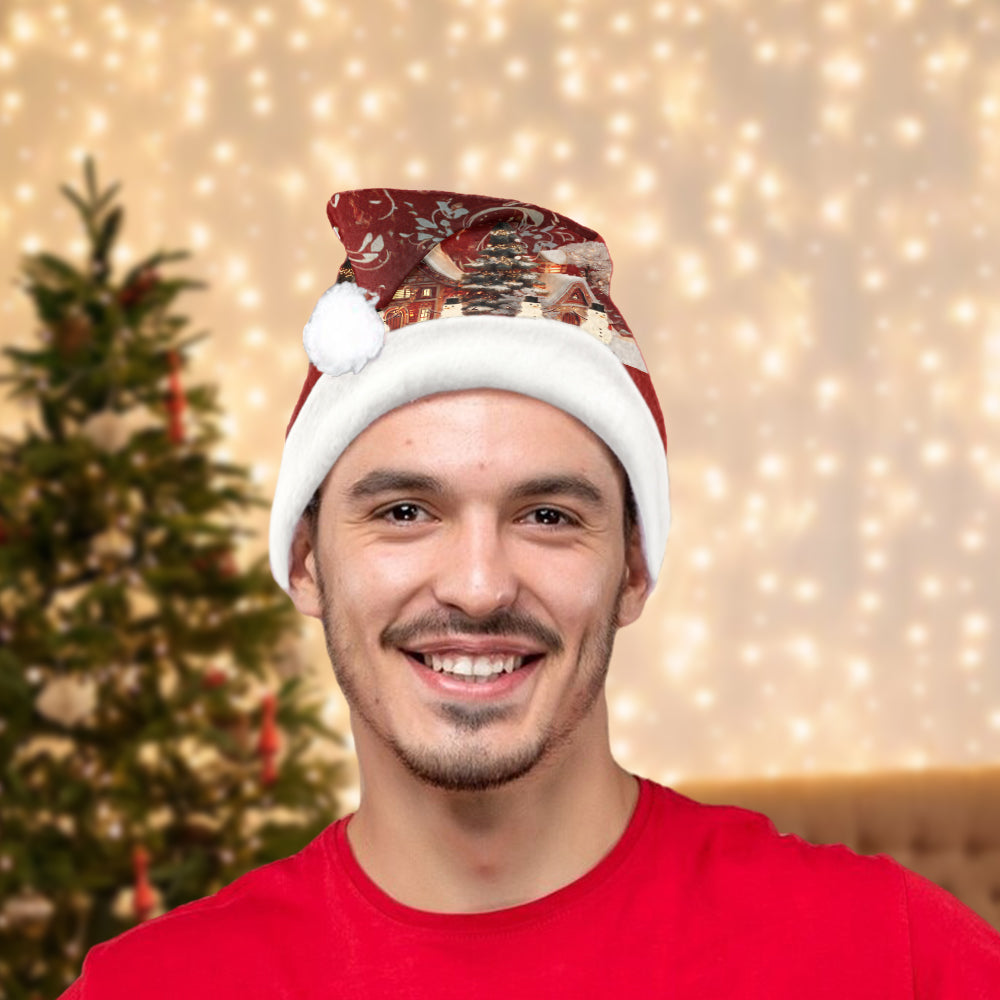 Unsere Familie – Personalisierte Weihnachtsmannmütze für die ganze Familie