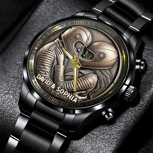 Ich liebe dich – personalisierte Biker-Handuhr