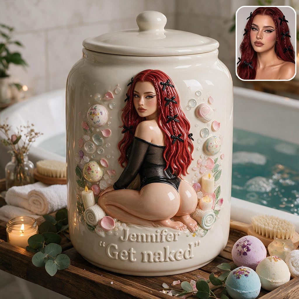 Get Naked - Personalized Spicy Couple Bath Bomb, Bath Salt