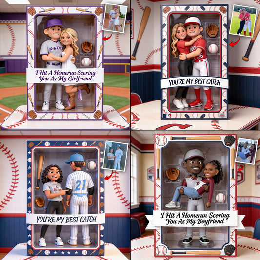 Best Catch Sports Collectible - Plaque acrylique personnalisée en forme de balle de baseball
