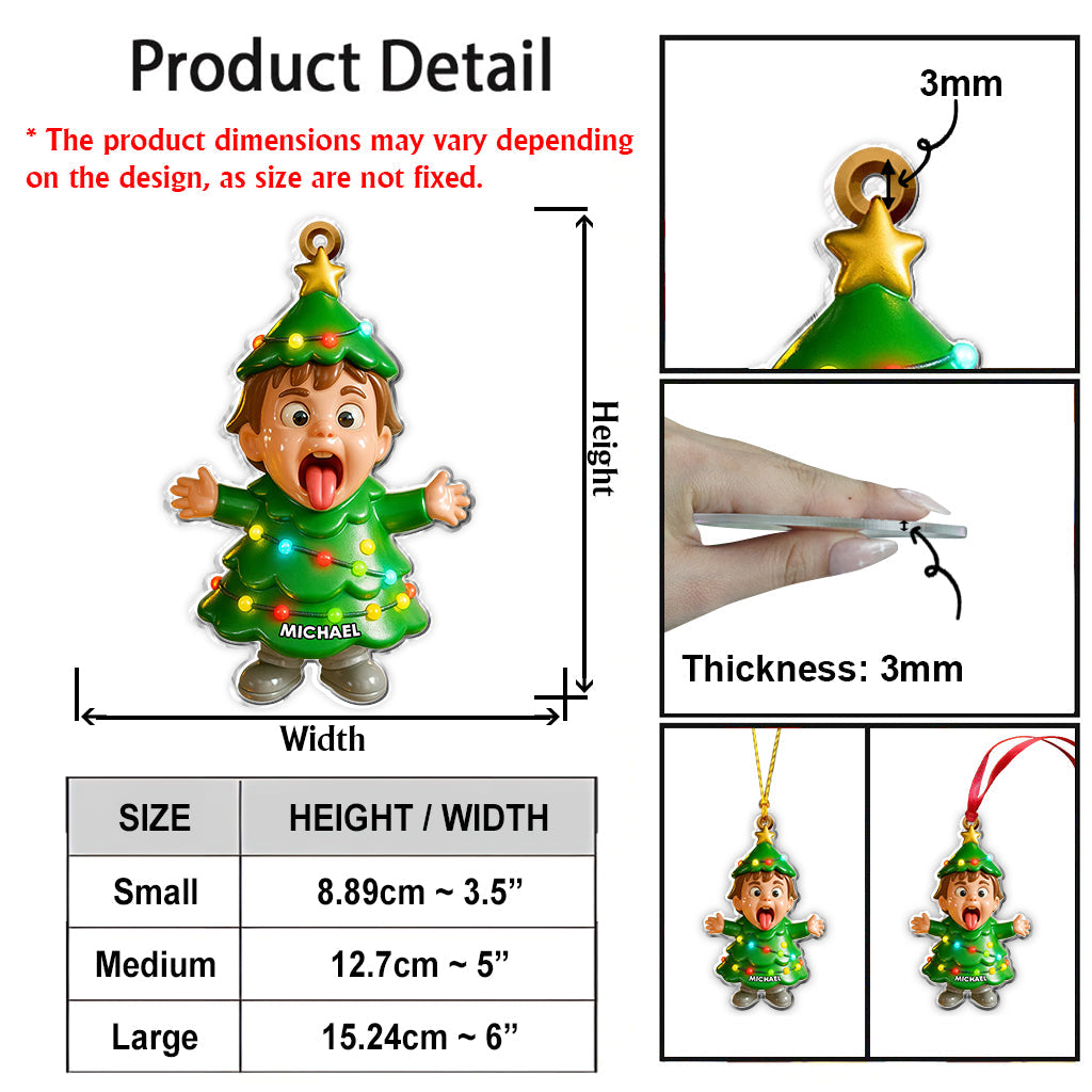 Frohe Weihnachten – Personalisierter Kinderschmuck