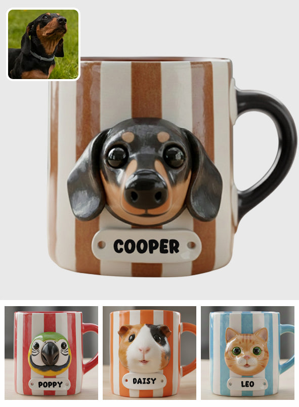 Mug personnalisé avec motif chien - Animaux magnifiques