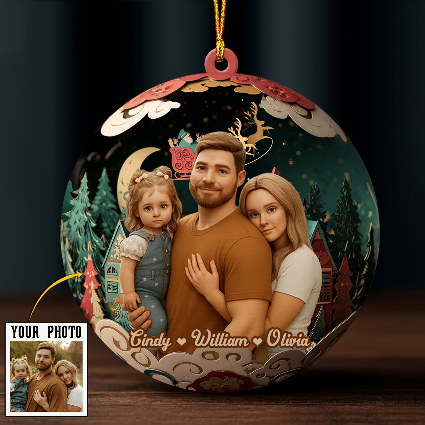 Das sind wir – personalisierter Familienschmuck