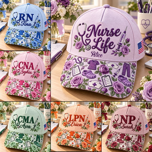 Love Nurse Life - Personalized Nurse Classic Cap