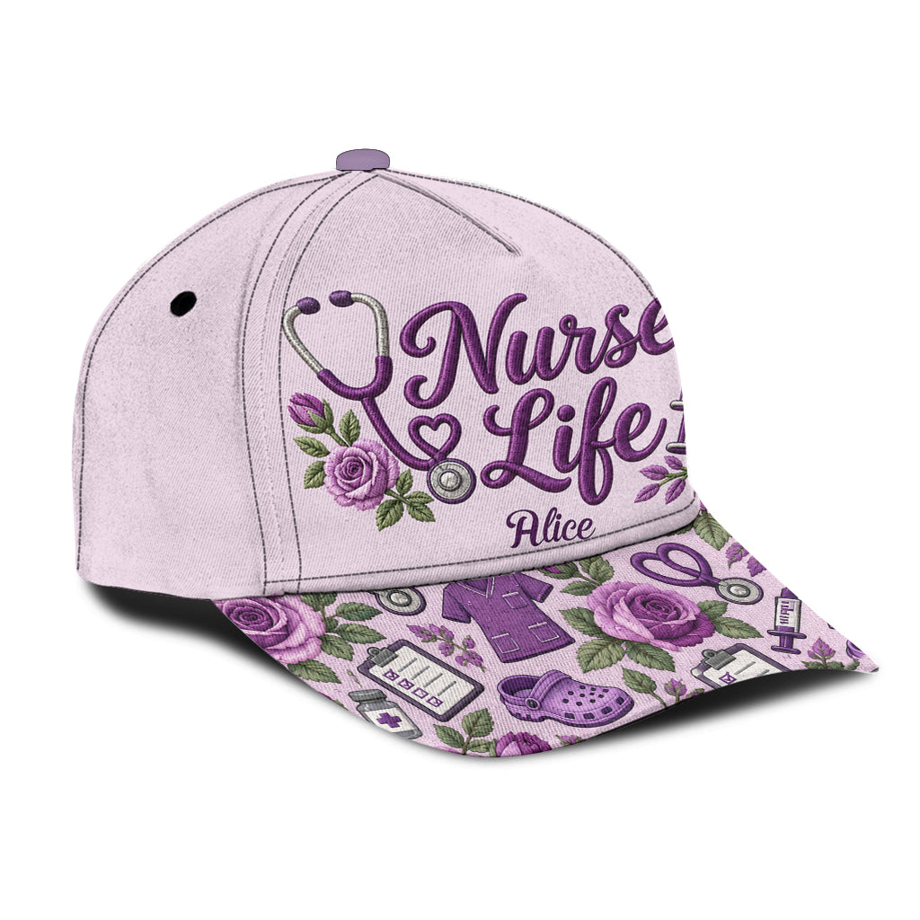Love Nurse Life - Personalized Nurse Classic Cap