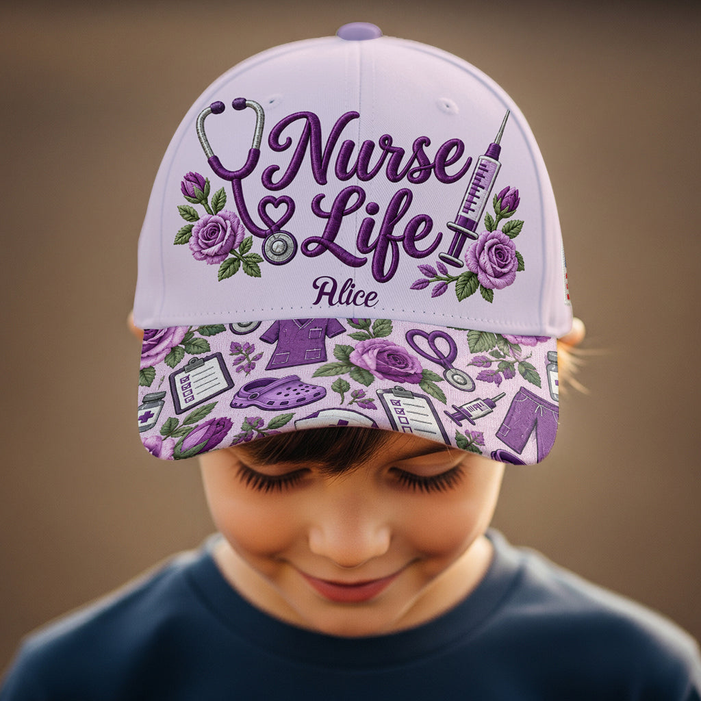 Love Nurse Life - Personalized Nurse Classic Cap