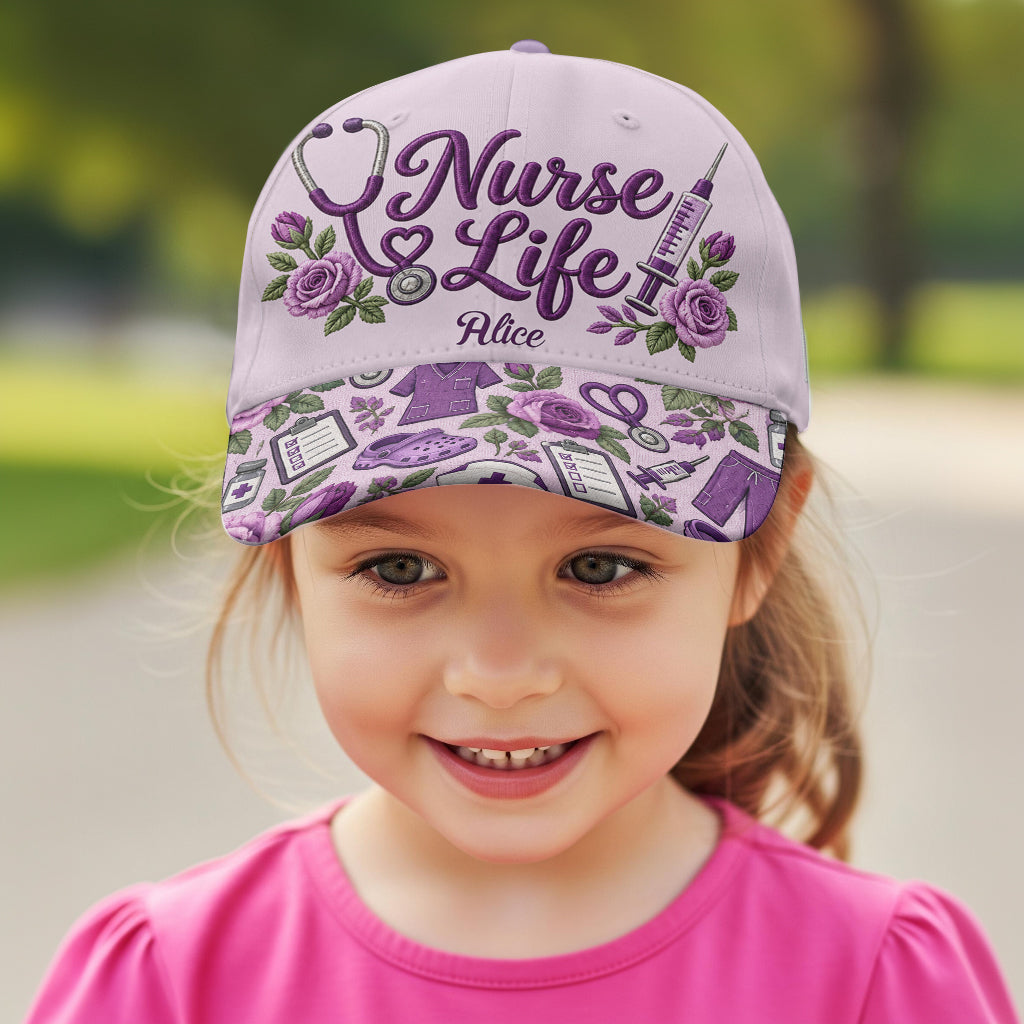 Love Nurse Life - Personalized Nurse Classic Cap