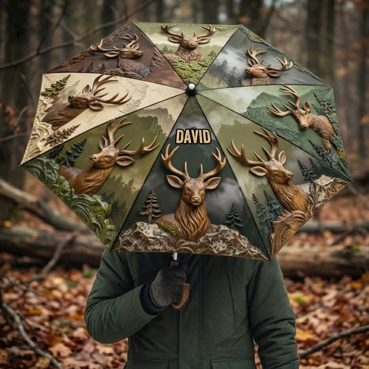 Das perfekte Geschenk für Jagdliebhaber – personalisierter Jagdschirm