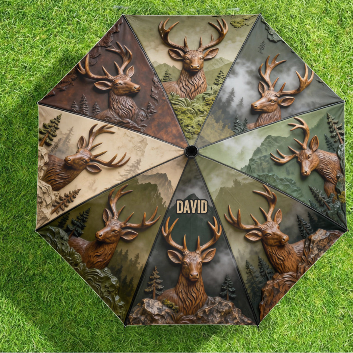 Das perfekte Geschenk für Jagdliebhaber – personalisierter Jagdschirm