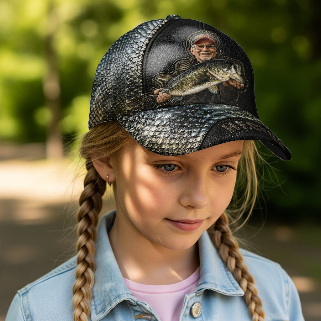 Personalisierte Foto-Liebe Angeln - Klassische Angelmütze