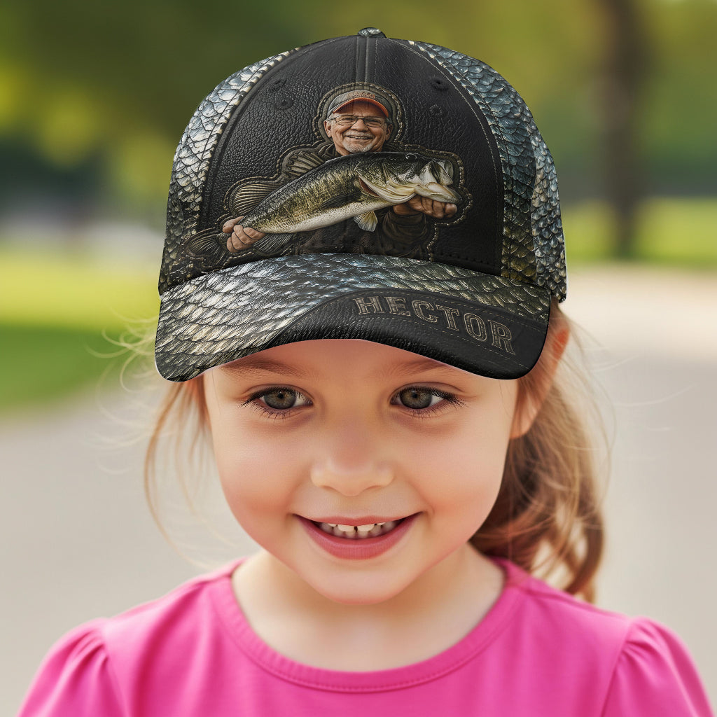Personalisierte Foto-Liebe Angeln - Klassische Angelmütze
