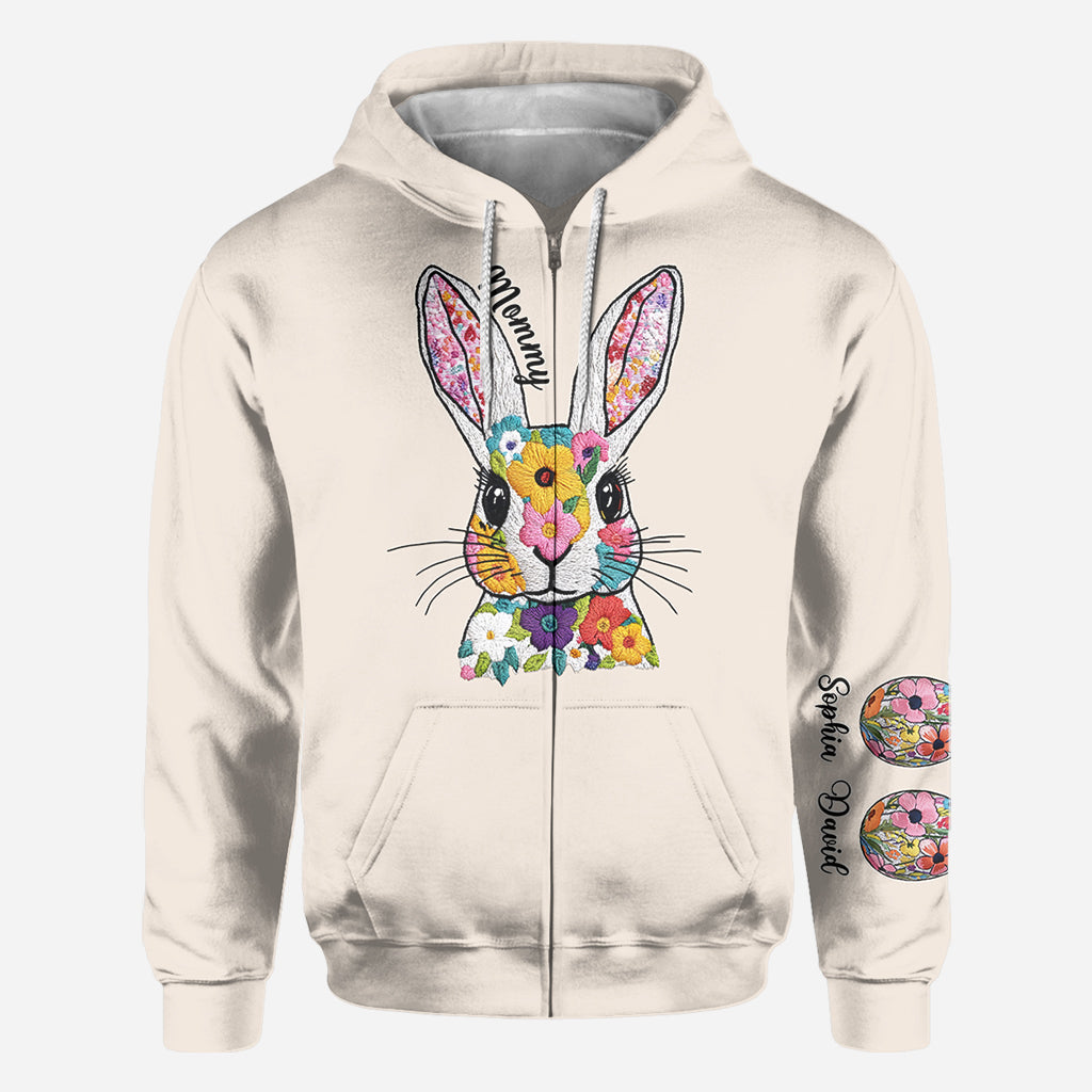 Mama's Bunny Gift For Mom, Grandma,... - Personalized Mother All Over Shirt