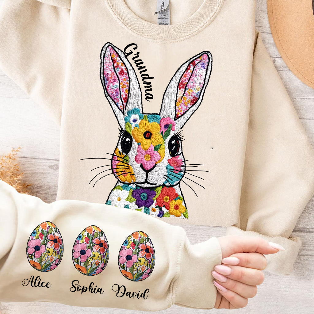 Mama's Bunny Gift For Mom, Grandma,... - Personalized Mother All Over Shirt