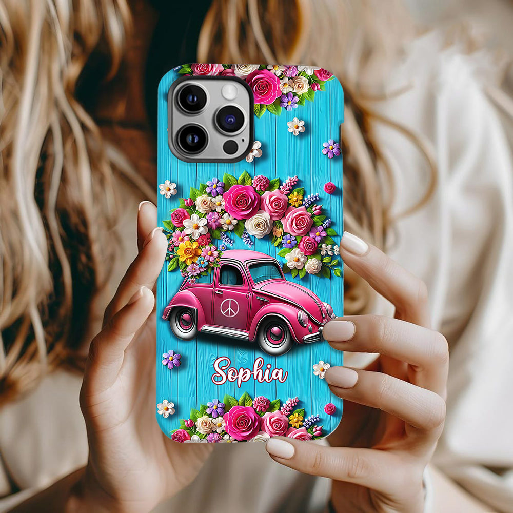 Hippie Soul – Personalisierte Handyhülle mit Hippie-Vollbilddruck