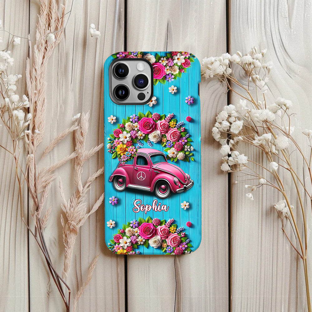 Hippie Soul – Personalisierte Handyhülle mit Hippie-Vollbilddruck